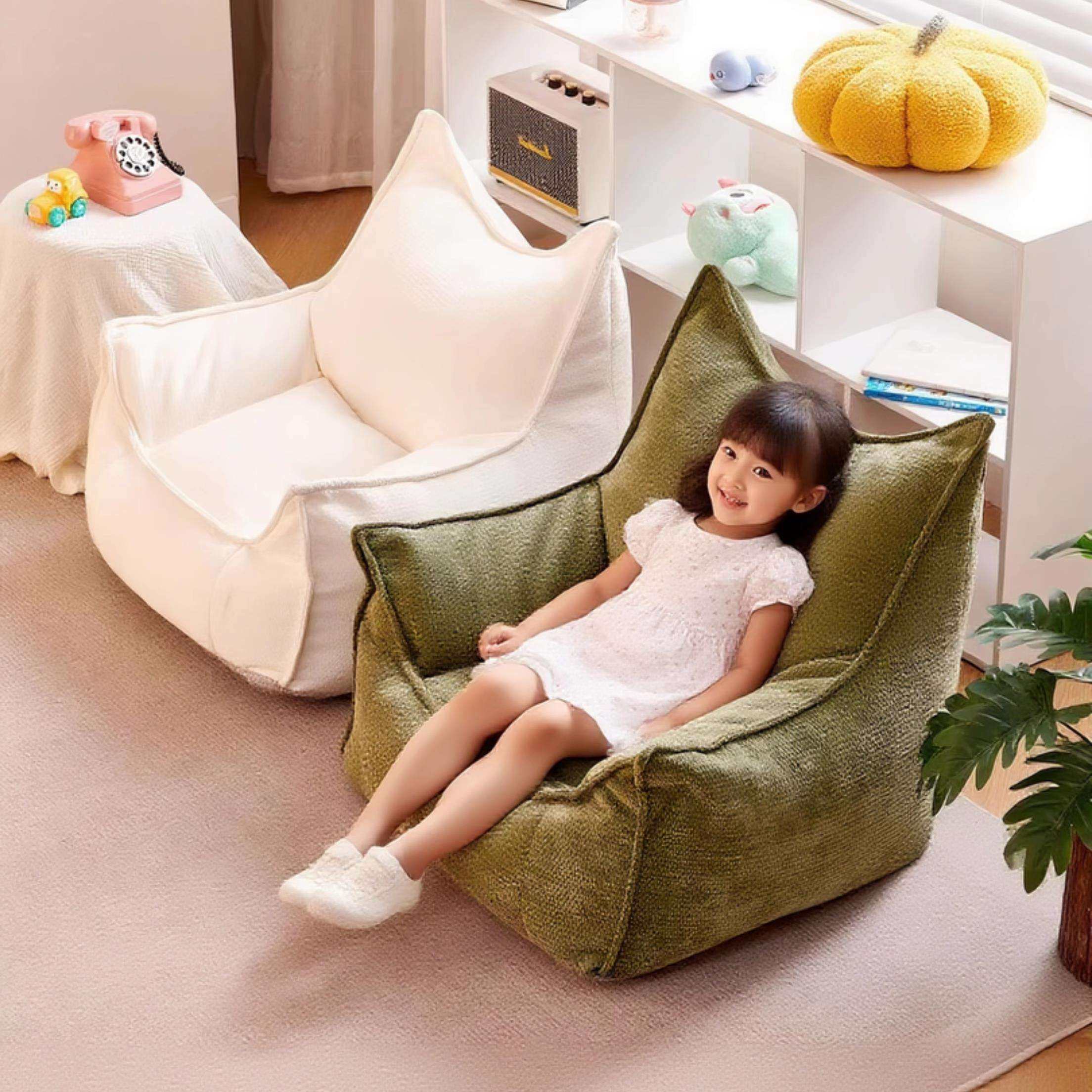儿童沙发可躺可睡婴儿宝宝懒人小沙发可爱躺坐椅榻榻米豆座椅子