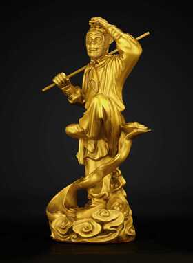 新款直销铜齐天大圣孙悟空孙行者摆件客厅书房家居斗战胜佛美猴王