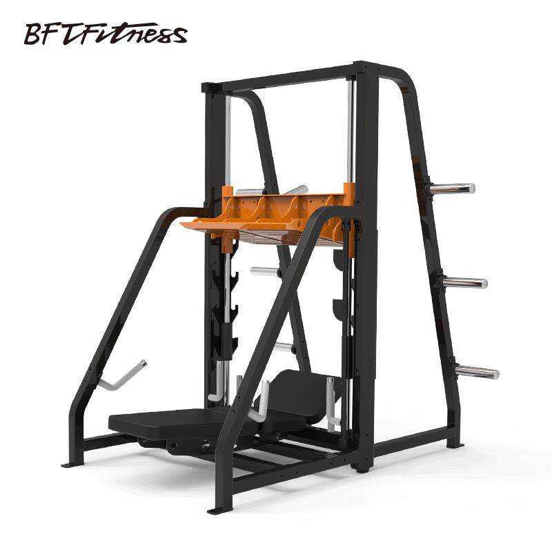 90°倒立机垂直倒蹬机腿部训练器广州健身器材生产厂家