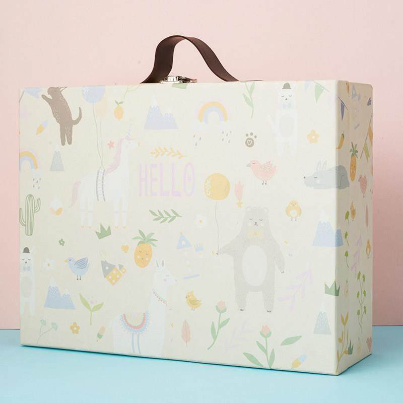 儿童生日礼盒新生儿包装盒满月礼物盒婴儿礼品盒被子礼盒空盒超大,节庆用品/礼品,糖盒/糖盒配件,淘宝优惠券,粉丝福利购,淘宝优惠卷