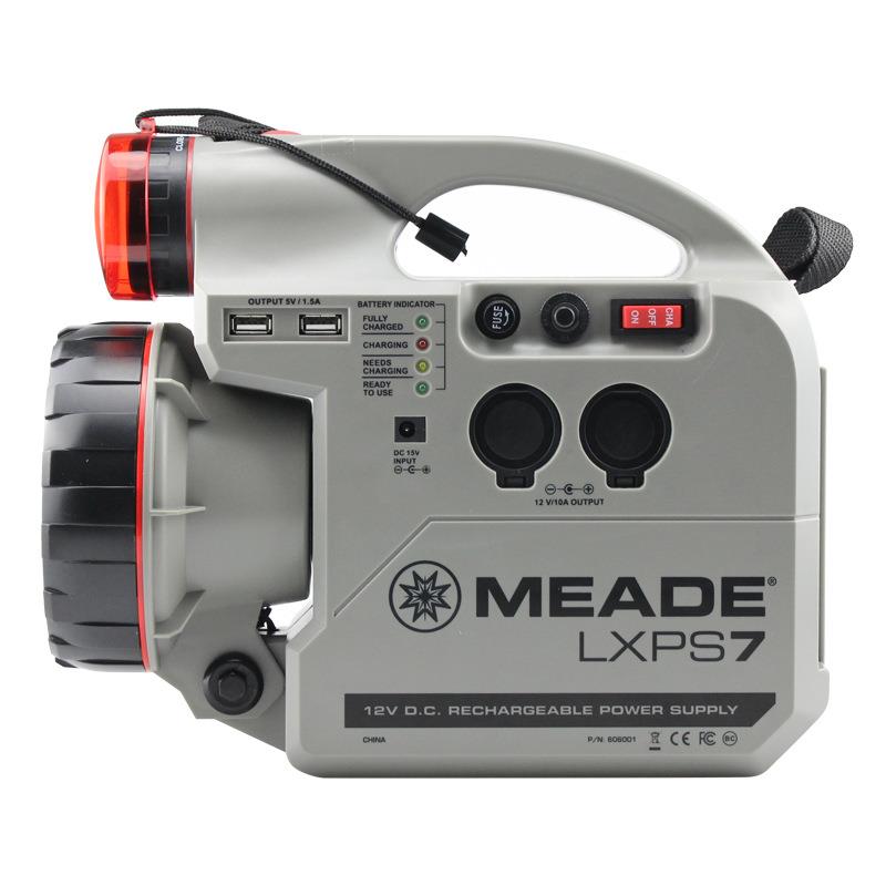 MEADE米德 天文望远镜电跟电源LXPS7移动便携电源18774 12V 7A