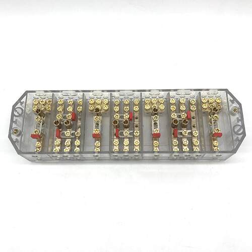 海燕FJ6/PJ1L型三相四线电能计量联合接线盒透明型3*4防盗型