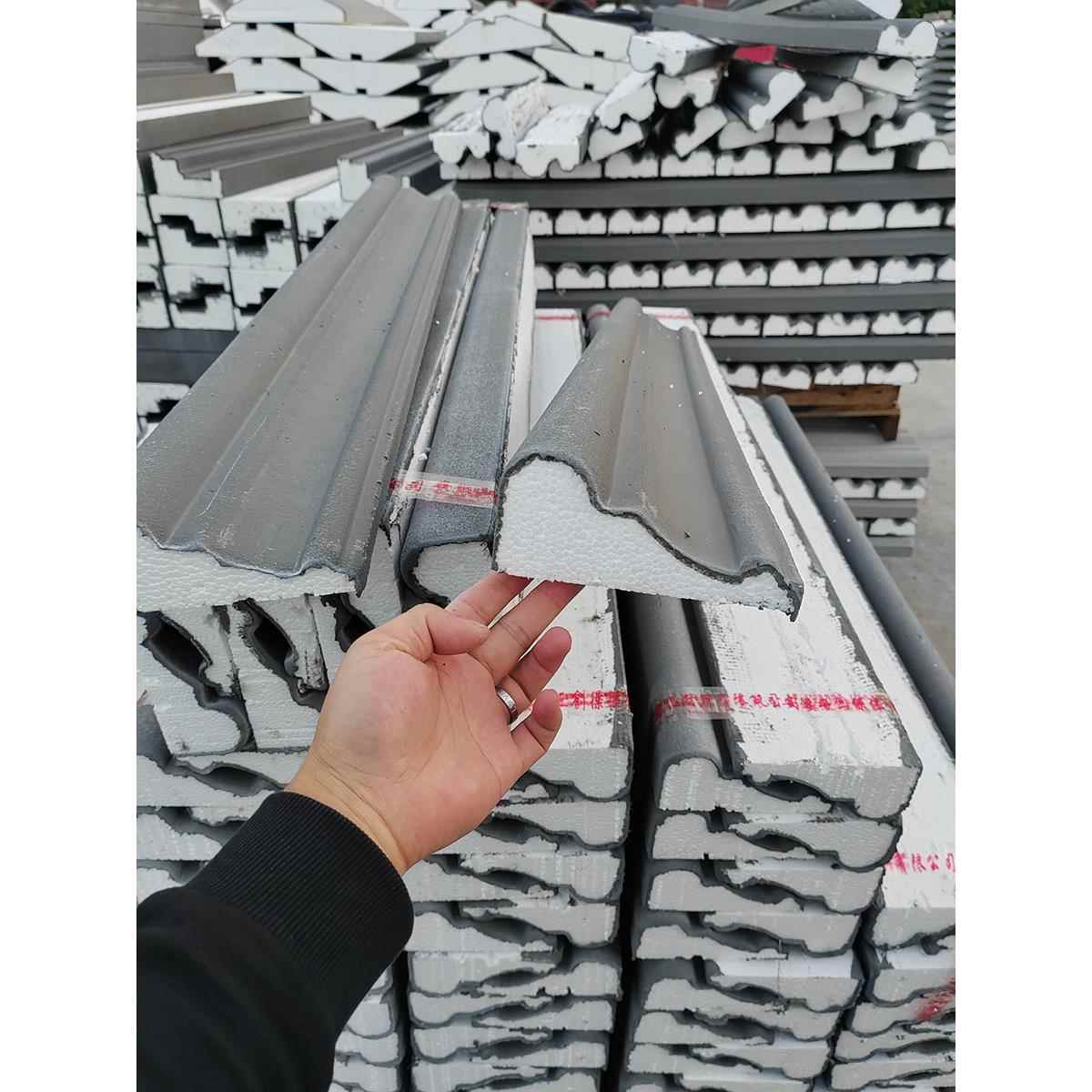 EPS外墙装饰线条窗口檐口腰线线条欧式农村自建房别墅外墙造型线