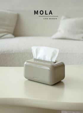 Mola.Clean。家庭客厅和餐厅纸巾盒简单的斯堪的纳维亚风格的春天