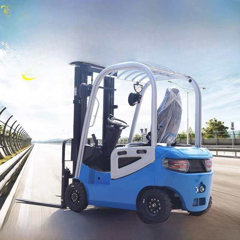 电动叉车小型四轮1吨2吨液压搬运车座驾式堆高升降电动站架式微型
