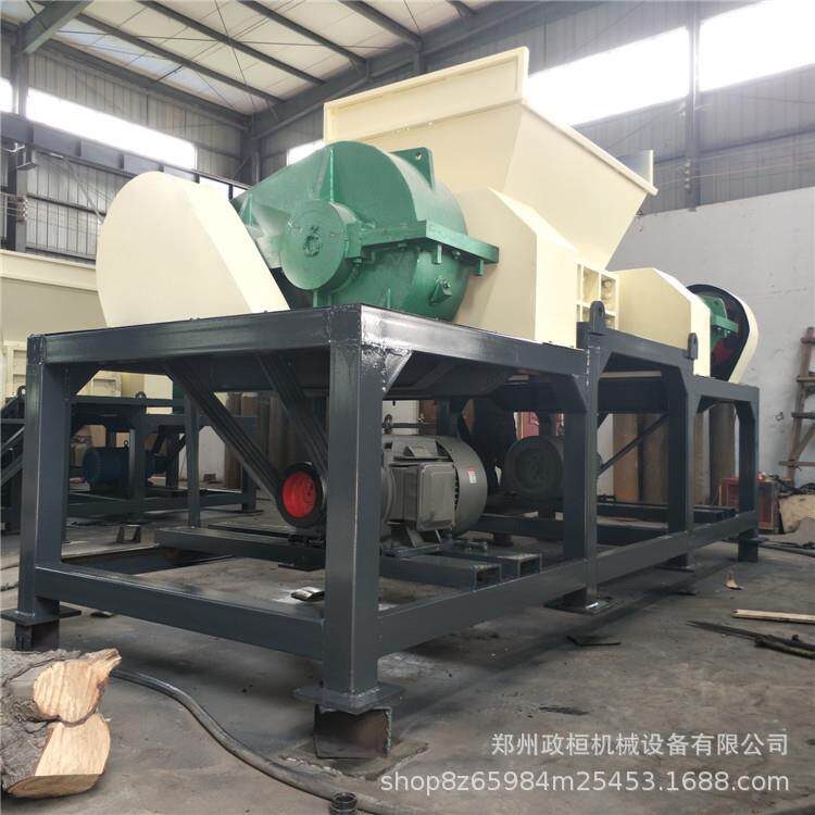 热销废旧家具撕碎机废旧沙发撕碎机废旧床垫双轴木材粉碎撕碎机