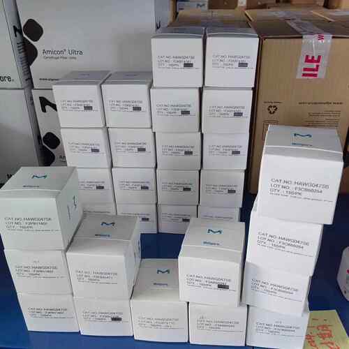 millipore滤膜默克滤膜HAWG047S6亲水滤膜0.45孔径滤膜小盒装150