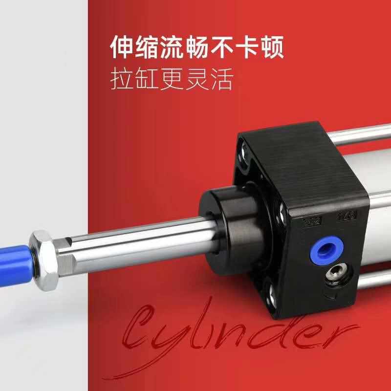 厂家直销标准气缸SC80亚德客型气动元件温州汽缸双作用加工机械手