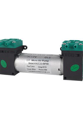 32-8P泵双M2微型555隔0膜120气泵12V机械设备静音负压抽气微型头