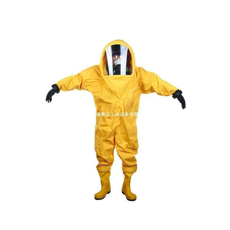 厂家1WP一级防化服分体式半封闭轻型防化服酸碱类化学品防护服