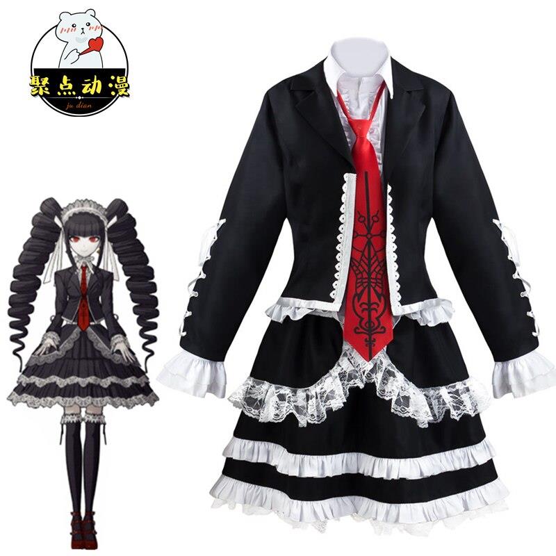 弹丸论破轮舞cos服塞蕾丝缇雅罗登贝克cosplay裙子安广多惠子服装