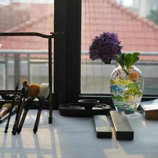 不止家居“江南之春”店主私藏花瓶威尼斯藏品琉璃摆件客厅新中式