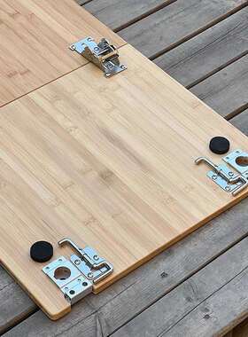 诧祭三单位折叠竹桌板轻量IGT桌延长桌板户外露营三单元拓展桌板