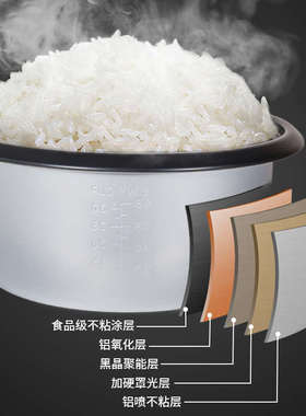 大电饭煲内胆商用10118升不粘煲木桶蒸饭工具食堂饭堂酒店