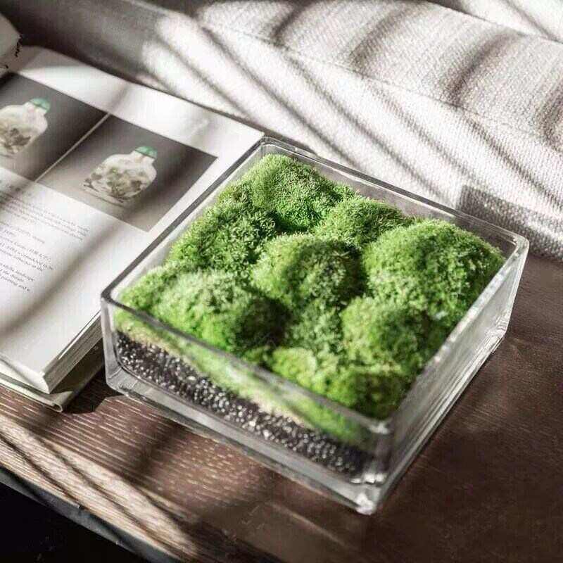 花简约摆设摆件现代售楼处软洽谈仿真装餐桌样板房花艺客厅桌