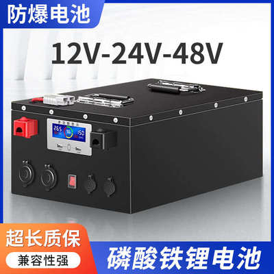 磷酸铁锂电池宁德12v24v48v单体电芯房车移动大容量储能户外电源