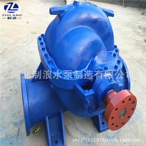 制浪供应卧式双吸泵300S-90A双吸离心泵水库排水工程专用泵