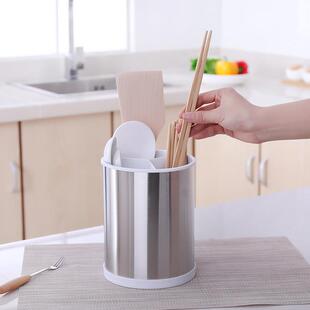 新款直销不锈钢筷子笼沥水架家用筷子筒加高厨房多功能餐具笼子筷