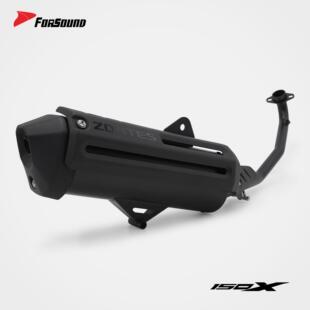 FORSOUND声浪适用于升仕150x改装原厂外观不锈钢排气管全段150V