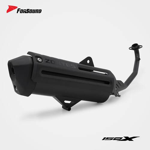 FORSOUND声浪适用于升仕150x改装原厂外观不锈钢排气管全段150V