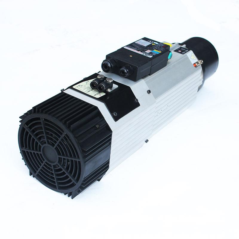常州供应自动换刀电主轴12KW4极长轴风冷换刀电主轴雕刻机电主轴
