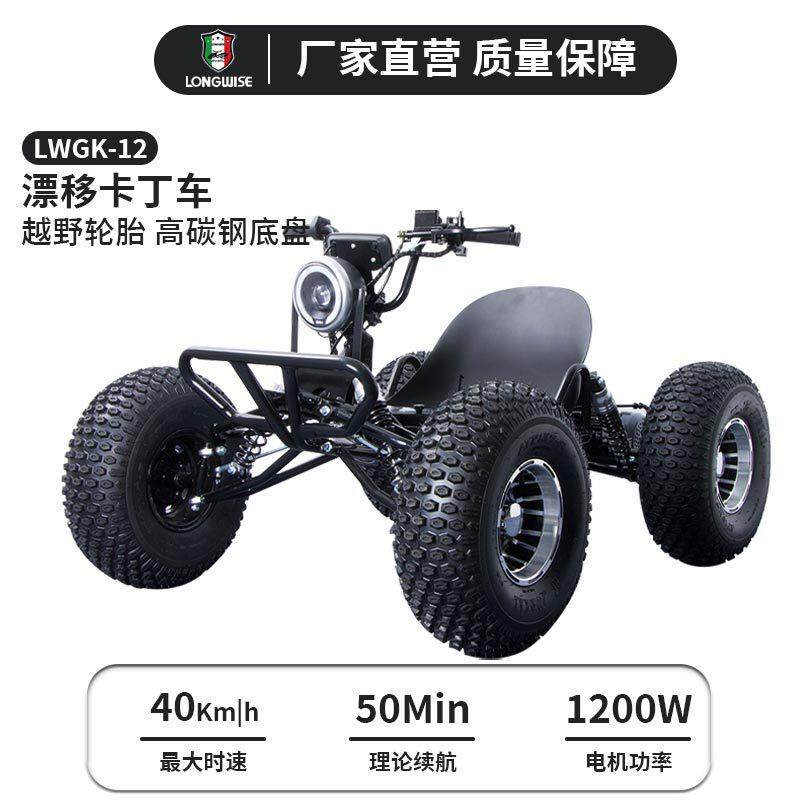 朗汇电动越野卡丁车大功率差速电机1200W高性能全地形碰碰卡丁车