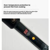 2024新型台湾大浦鱼缸加热棒水族数显双温控防爆开关水恒温器