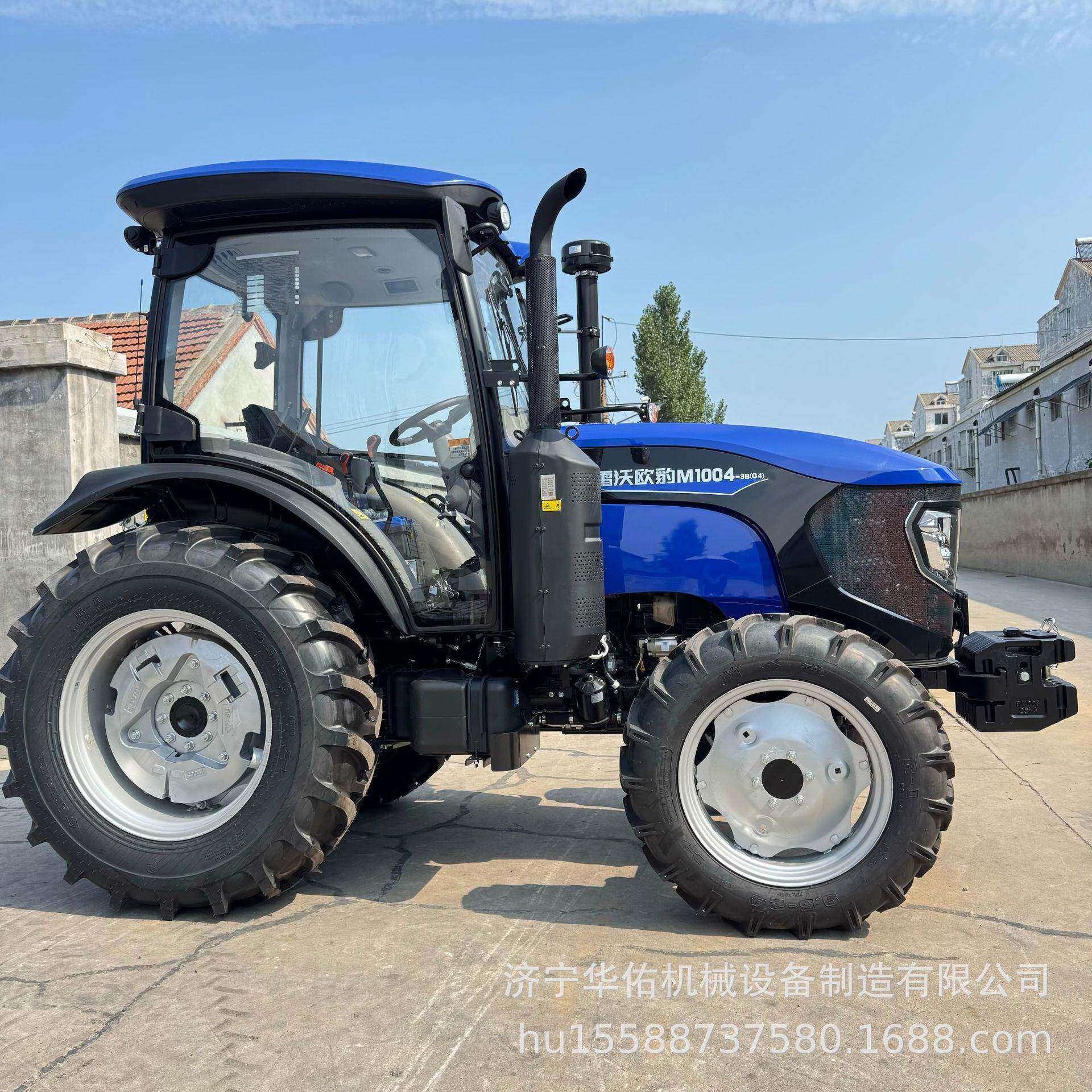 新款雷沃M1004-3B四驱全柴发动机大马力四轮农用车雷沃拖拉机