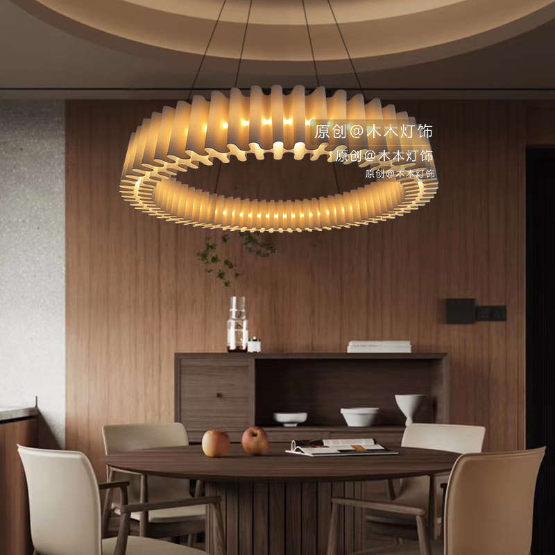 意式餐厅吊灯客厅主灯高端大气法式极简中古侘寂风卧室酒店包厢灯