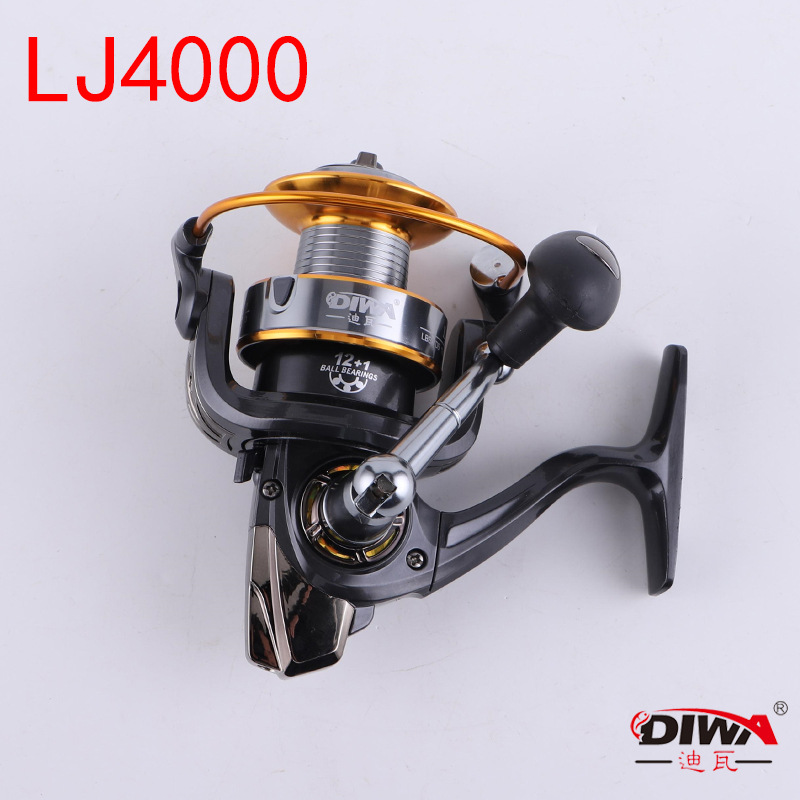 LJ系钓列全金属LJ线杯远投海轮渔轮鱼线轮竿轮船轮渔具大纺车轮