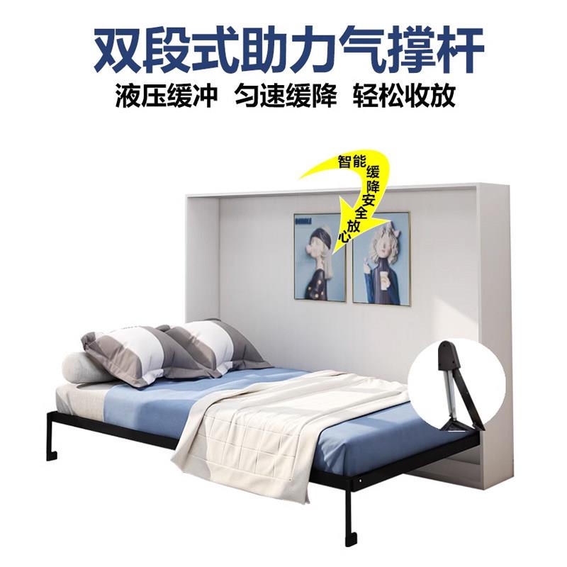 隐床形床衣壁床柜XF\/XC多一体书房折叠床侧翻转功能隐藏床墨菲五