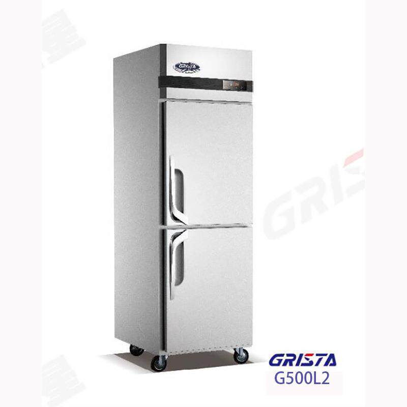 格林斯达 商用展示柜 G500L2二门单温冷藏柜冰箱陈列柜直冷高身柜