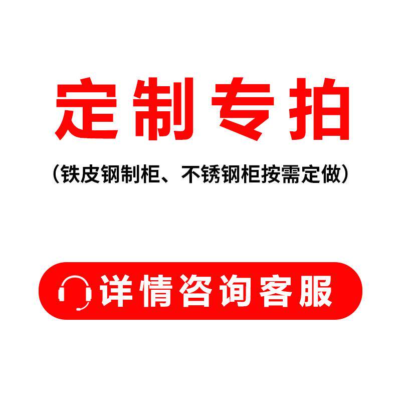 钢柜定制铁皮柜文件柜矮柜定做卷门多门柜鞋柜不锈钢收纳柜铁柜子
