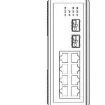 IES2010-2GS 三旺 支持2路千兆光（SFP插槽）8路百兆电 3onedata