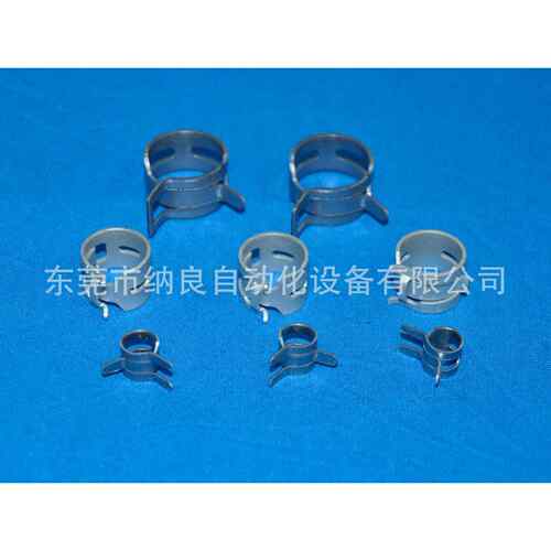 厂家加工汽车装饰卡精密扣成型设备汽车配件卡箍自动成型机