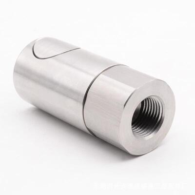 STAUBLI不锈钢按钮式气动快速接头RBE03 06 08 11