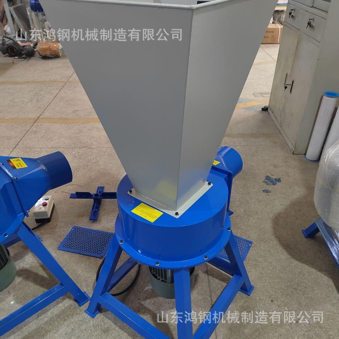 废旧海绵珍珠棉切粒机 普通海绵回弹海绵粉碎机玩具填充物颗粒机