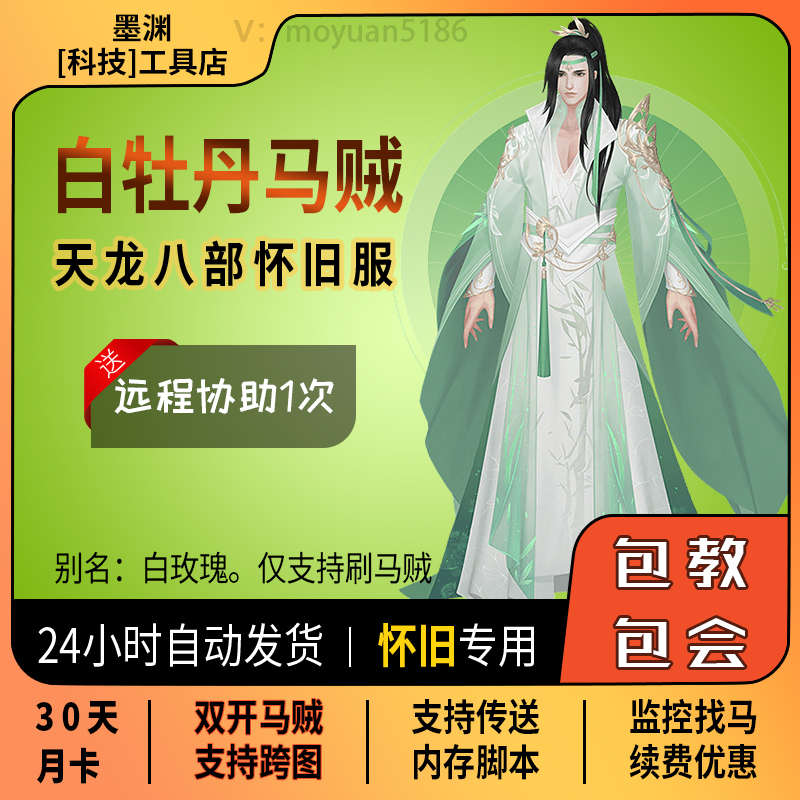 马贼可双开天龙八部怀旧服科技刷马贼支持跨图