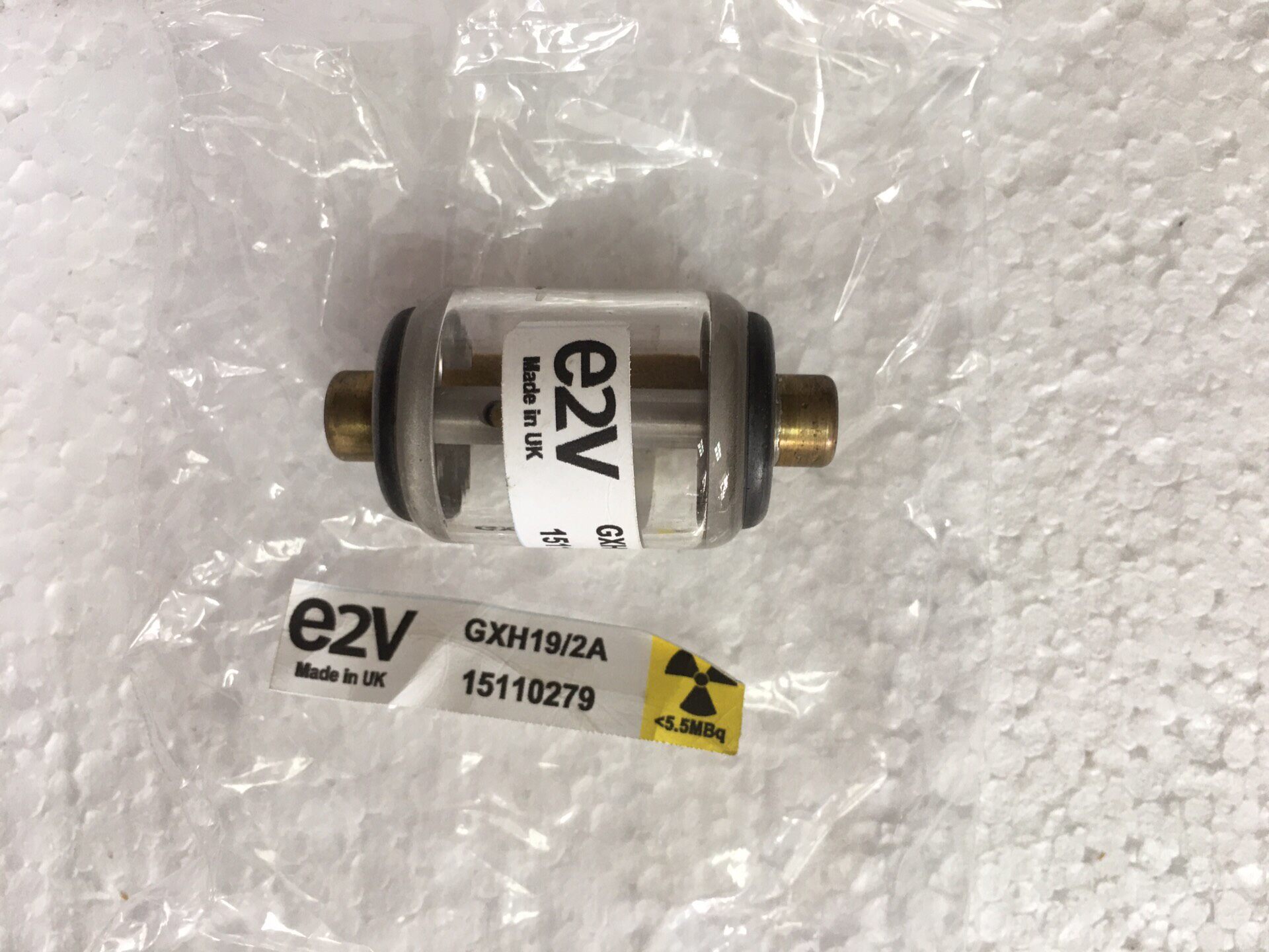 e2v GXH19/2A 通导，未使用备件，带包装盒
