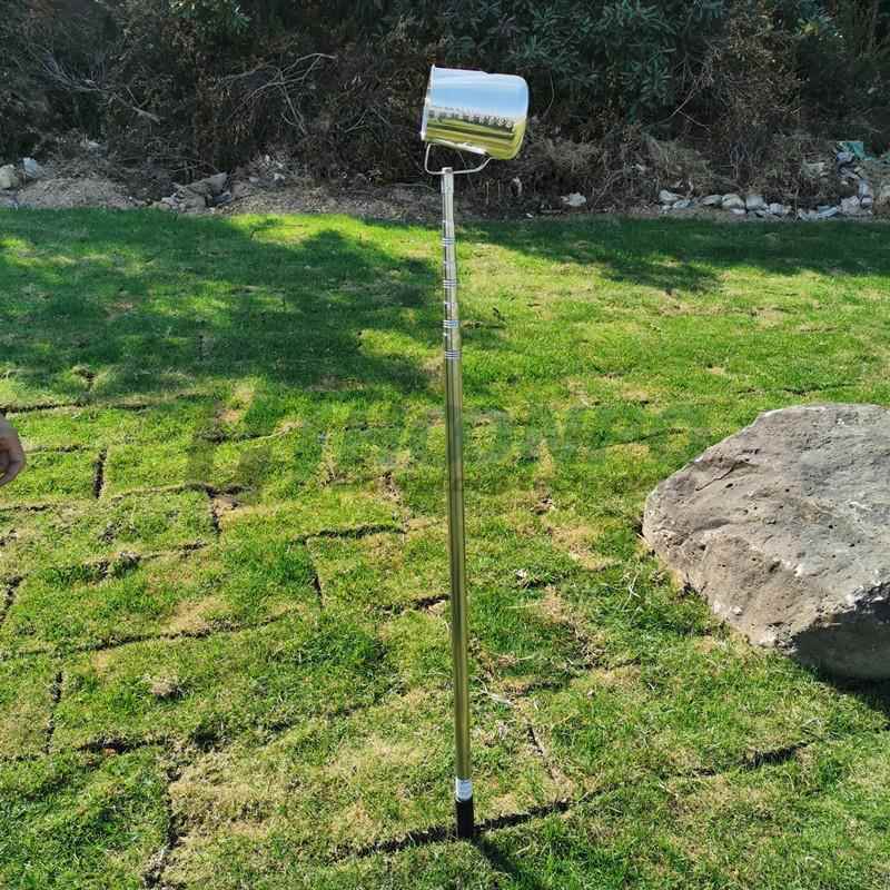 不锈钢伸缩杆采水器深水水质取水器近岸井口管道污水急流取水器