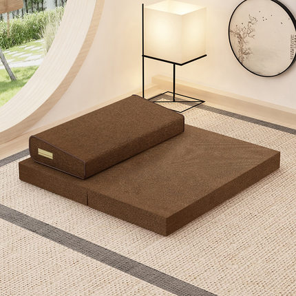 椰棕冥想垫打坐垫折叠寺庙跪拜垫日式坐墩方形中式打禅坐垫神器