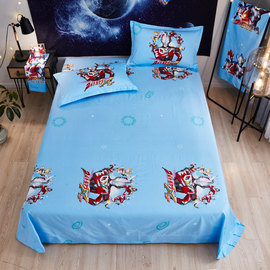 奥特曼卡通全棉单件床单1.2米床垫，单儿童(单儿童)男孩纯棉被单1.5米三件套