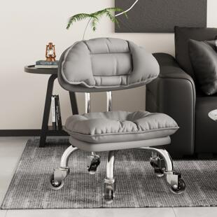 凳子静音滑美轮矮板凳万向轮学步凳家用轮滑缝小小椅子客厅懒980