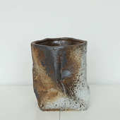 花寂陶罐出土禅意茶室粗中式 侘日陶艺旧新花盆器陶做花瓶系仿手工