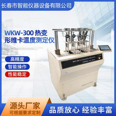 WKW-300热变形维卡温度测定仪自动升降自动加载声光提醒维卡测定