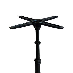 简约虎爪铸铁餐桌支架咖啡厅餐桌脚底座奶茶店桌子腿梯级四爪桌脚