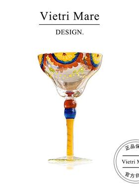 Vietri Mare玻璃杯时尚高脚鸡尾酒红酒杯高级感送礼杯子丨忒弥斯