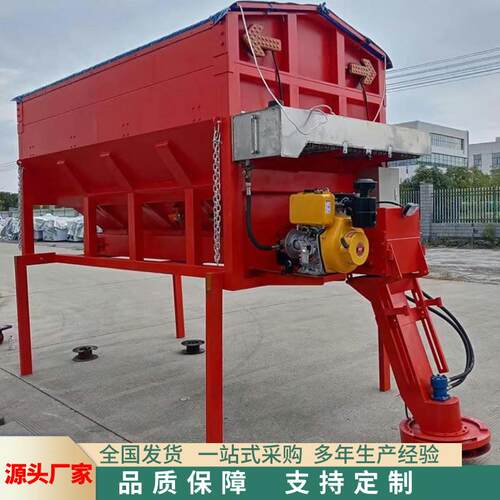 融雪撒布机 1-12立方车挂式撒布设备 高速公路撒盐机