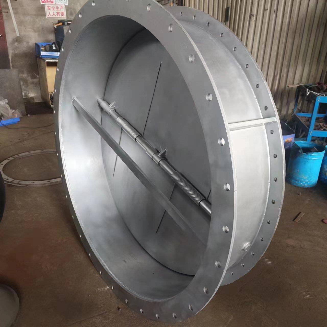 通风止回阀ZH41W-2.5P止回阀排烟管道风机止逆阀