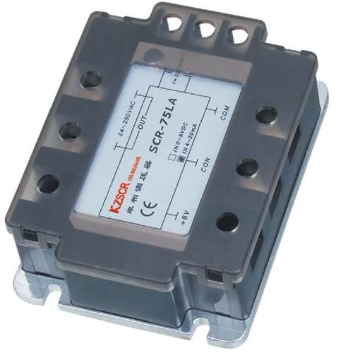 ~KZSCR品0诚 单相电力调整器VDO420mA0-5V电压2调整器SCR-10LA 12